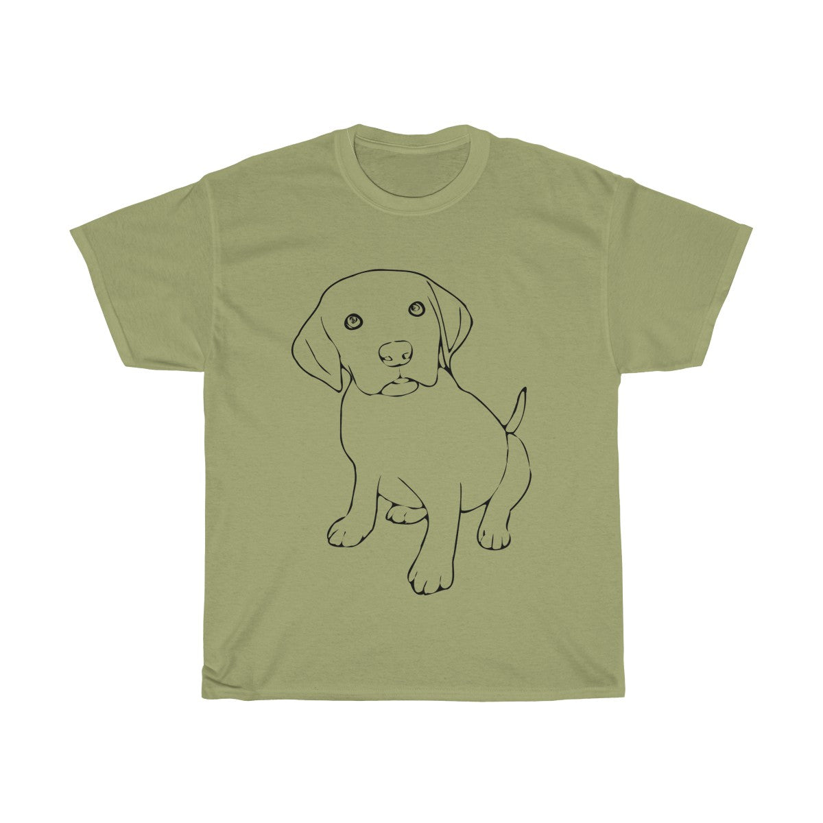 Dog lined Unisex Heavy Cotton Tee