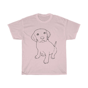 Dog lined Unisex Heavy Cotton Tee