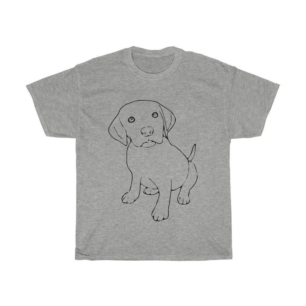 Dog lined Unisex Heavy Cotton Tee