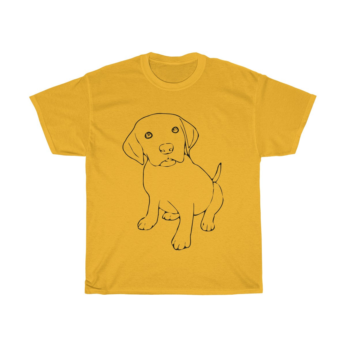 Dog lined Unisex Heavy Cotton Tee