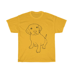 Dog lined Unisex Heavy Cotton Tee