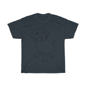 Dog lined Unisex Heavy Cotton Tee