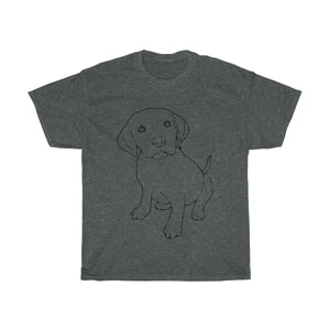 Dog lined Unisex Heavy Cotton Tee