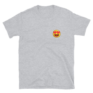 Heart shaped eyes Unisex T-Shirt