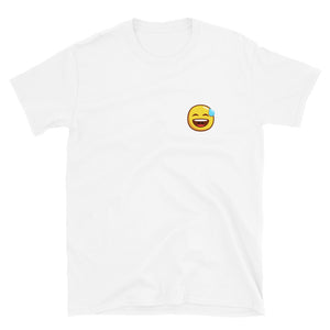 Smiling Face with open Mouth and cold sweat Unisex T-Shirt