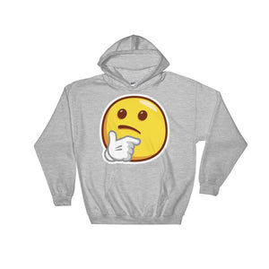 Thinking face Hooded Sweatshirt
