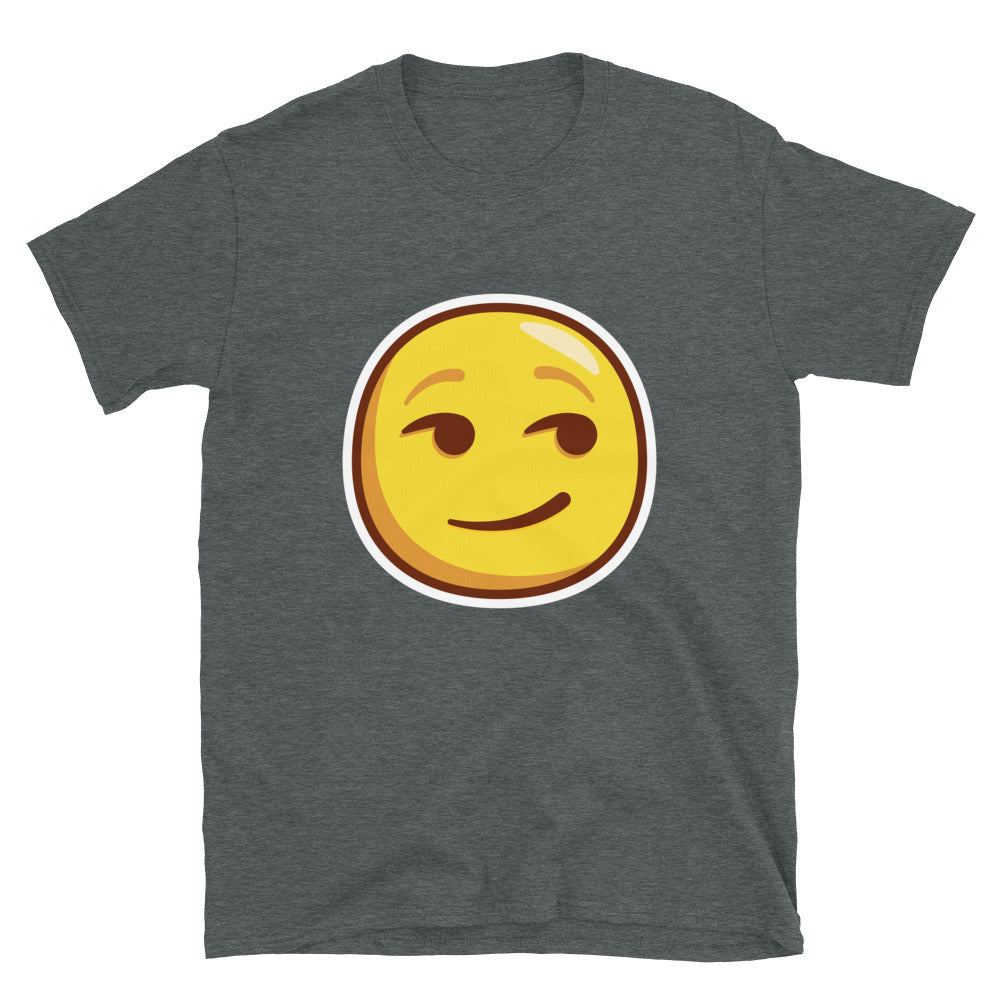 Smirking face Unisex T-Shirt