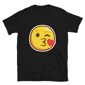 Face Throwing a Kiss Unisex T-Shirt