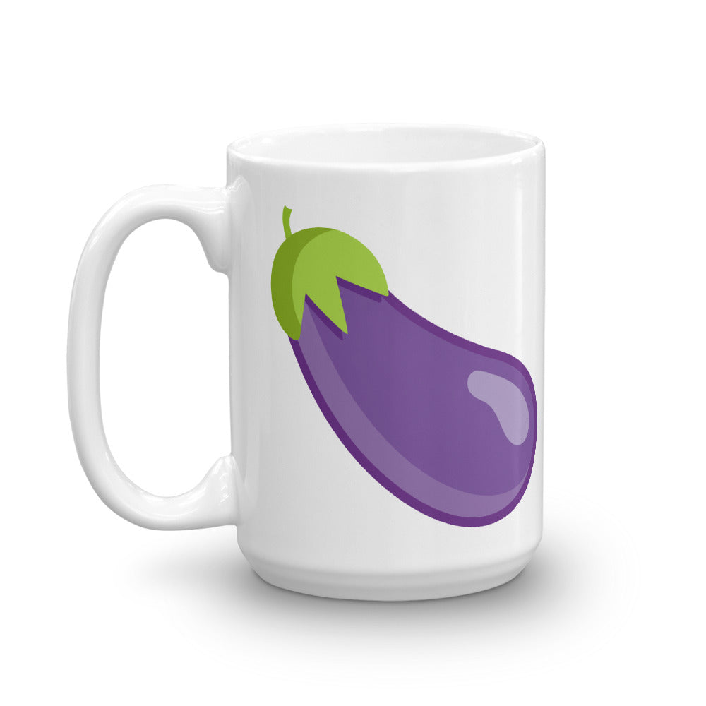 Egg Plant Emoji Mug