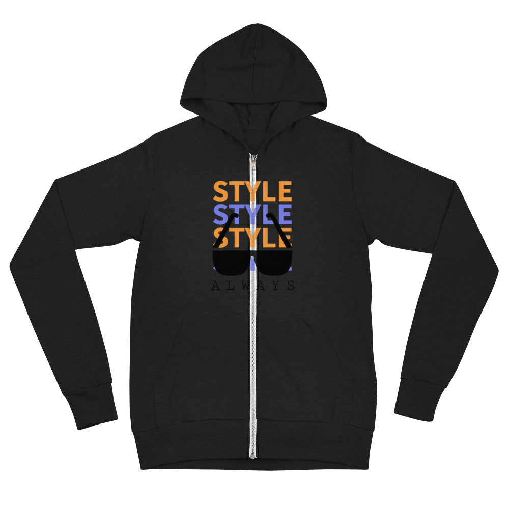 Style Always zip hoodie