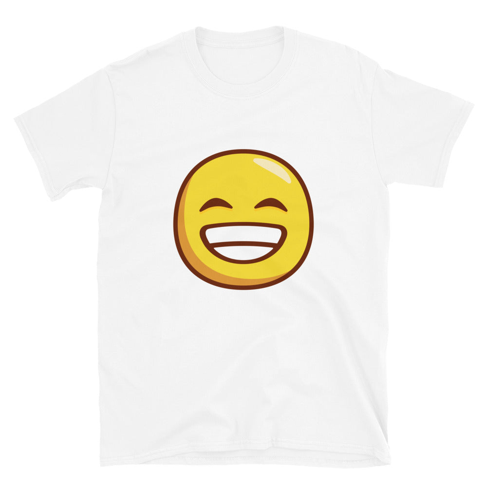 Grinning face with Smiling Eyes Unisex T-Shirt