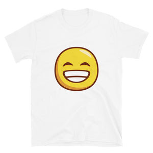 Grinning face with Smiling Eyes Unisex T-Shirt