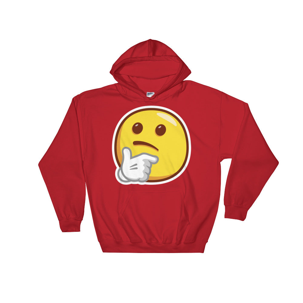Thinking face Hooded Sweatshirt
