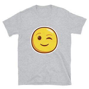 Winking Face Unisex T-Shirt