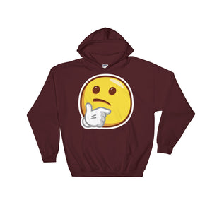 Thinking face Hooded Sweatshirt