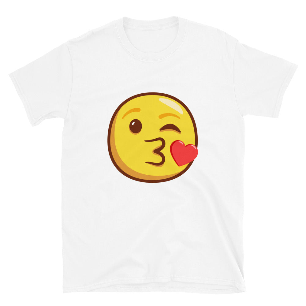 Face Throwing a Kiss Unisex T-Shirt