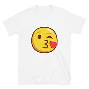 Face Throwing a Kiss Unisex T-Shirt