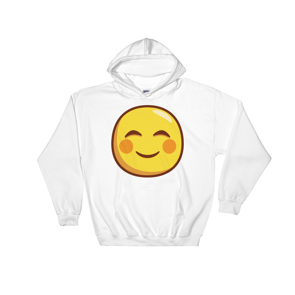 Smiling face with smiling eyes Hooded Sweatshirt