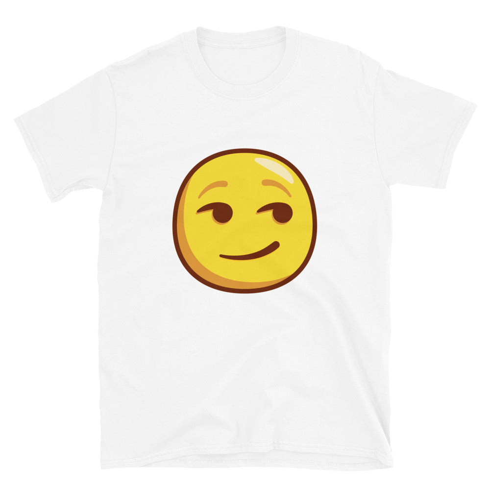 Smirking face Unisex T-Shirt