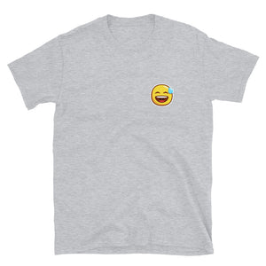 Smiling Face with open Mouth and cold sweat Unisex T-Shirt