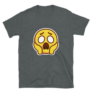 Munk scared face Unisex T-Shirt