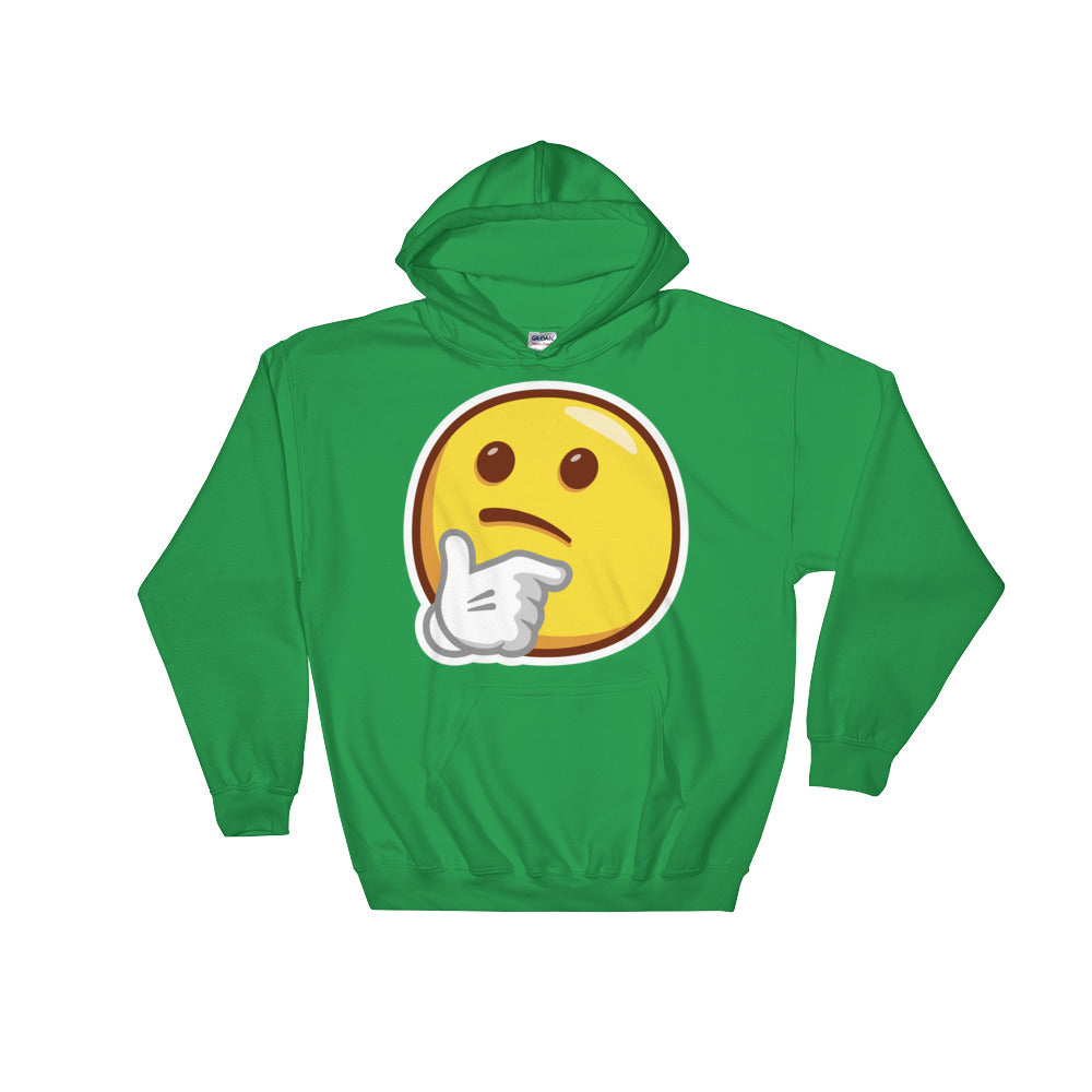 Thinking face Hooded Sweatshirt