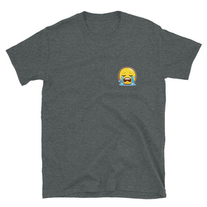 Loudly crying face Unisex T-Shirt