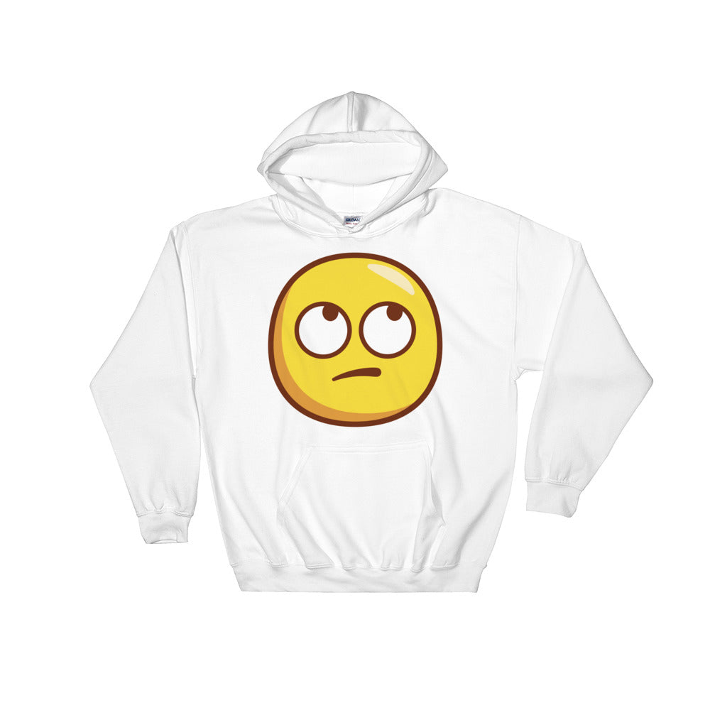 Face with rolling eyes Hooded Sweatshirt