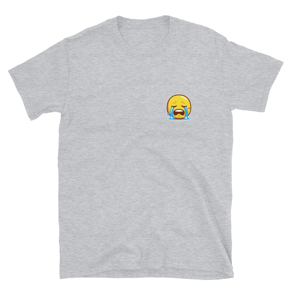 Loudly crying face Unisex T-Shirt