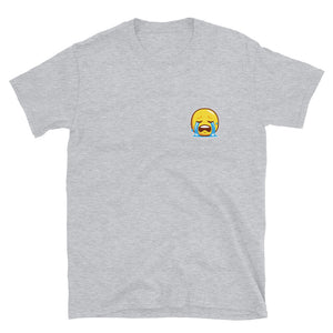 Loudly crying face Unisex T-Shirt