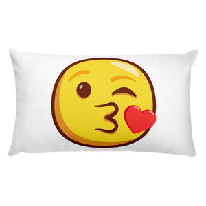 Face Throwing a kiss Pillow