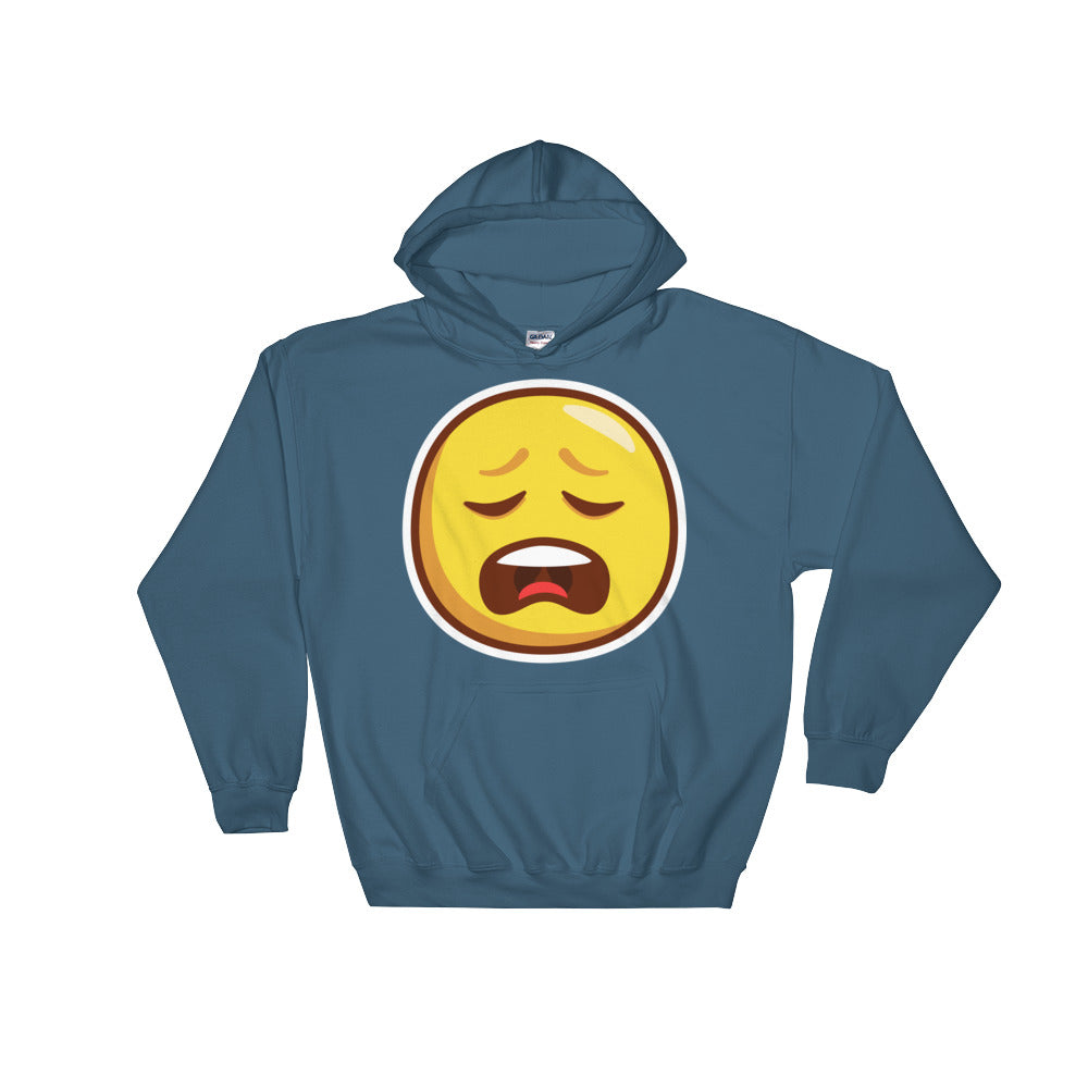 Weary face Hooded Sweatshirt