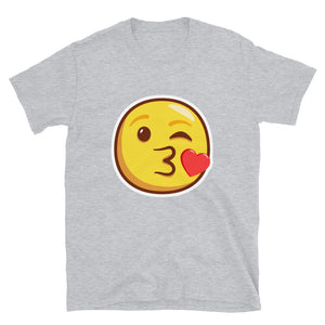 Face Throwing a Kiss Unisex T-Shirt