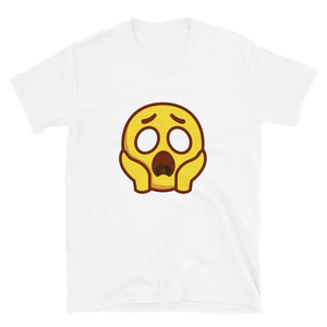 Munk scared face Unisex T-Shirt