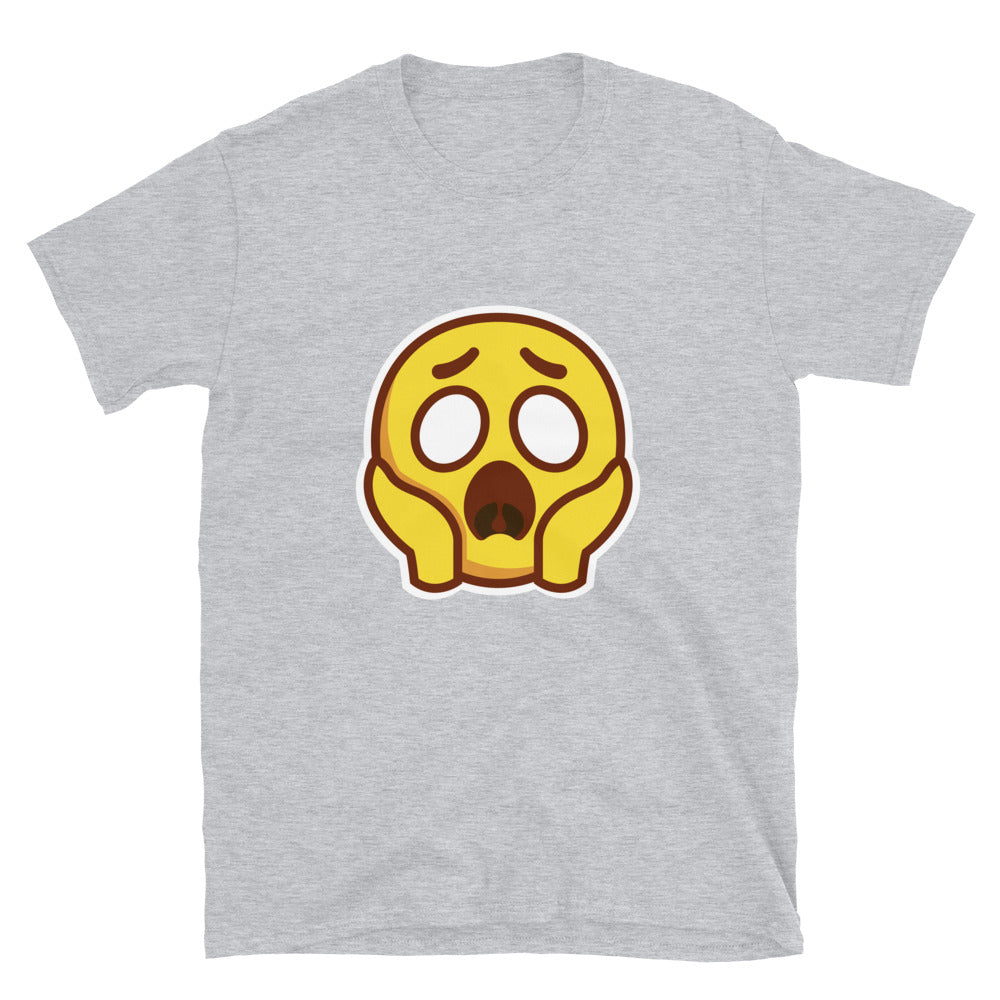 Munk scared face Unisex T-Shirt