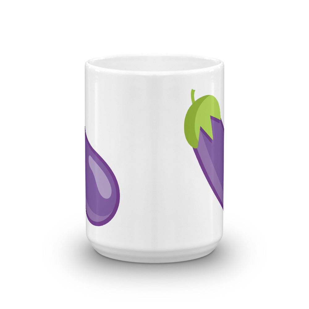 Egg Plant Emoji Mug