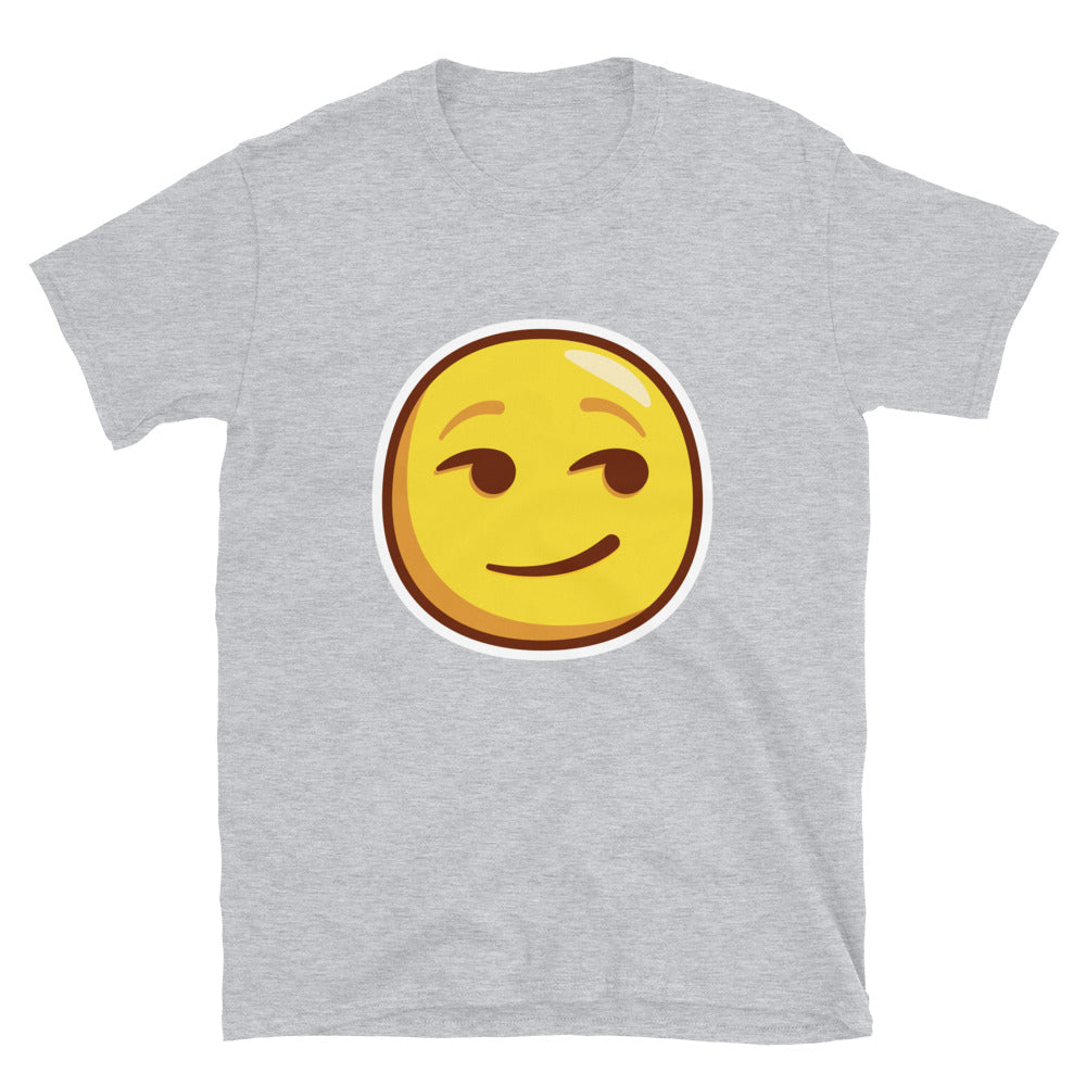 Smirking face Unisex T-Shirt