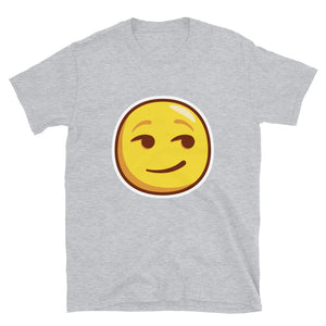 Smirking face Unisex T-Shirt