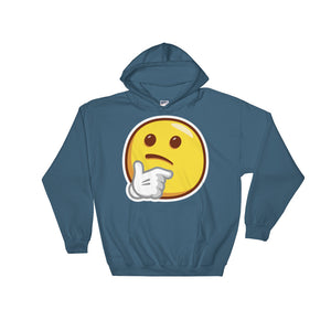 Thinking face Hooded Sweatshirt