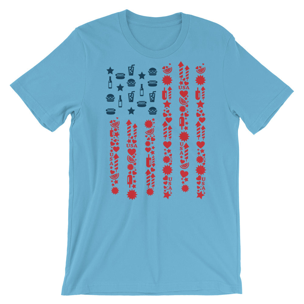 US Flag Unisex T-Shirt