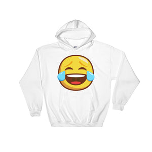 Face with tears of joy Hooded Sweatshirt