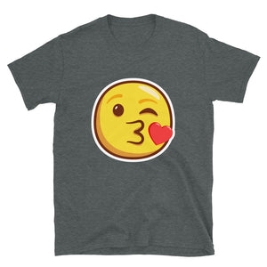 Face Throwing a Kiss Unisex T-Shirt