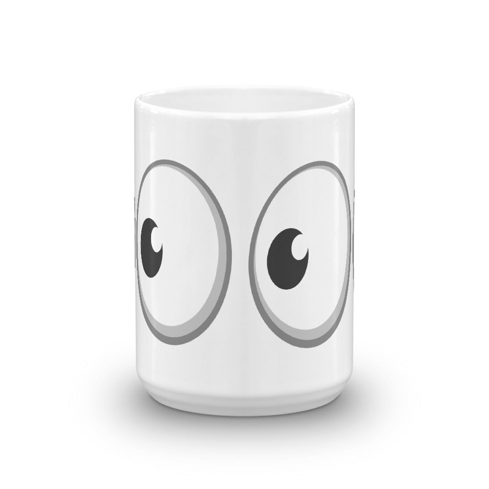 Eyes Emoji Mug