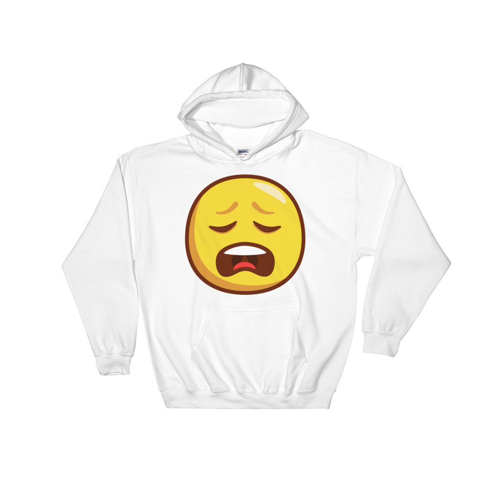 Weary face Hooded Sweatshirt