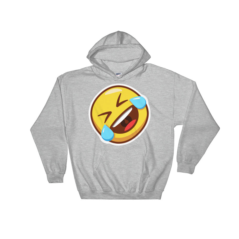 Rolling on the floor laughing Hooded Sweatshirt