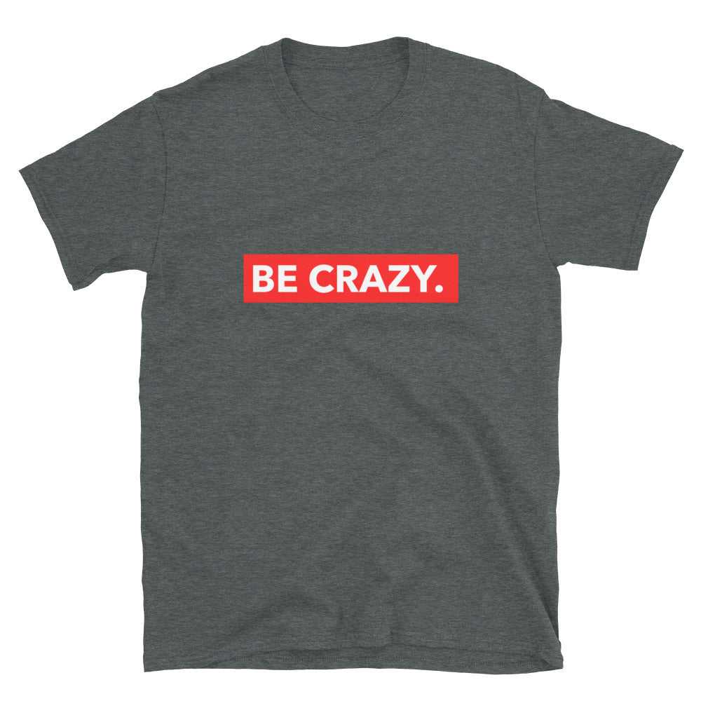 BE CRAZY. Unisex T-Shirt