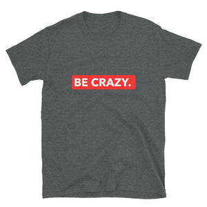 BE CRAZY. Unisex T-Shirt