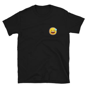 Smiling Face with open Mouth and cold sweat Unisex T-Shirt