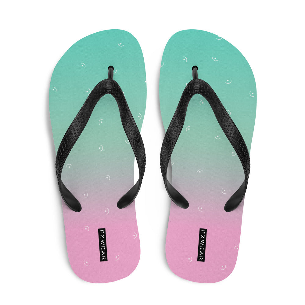 Semicircle Pattern Flip-Flops