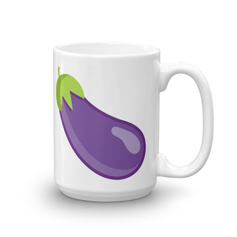 Egg Plant Emoji Mug